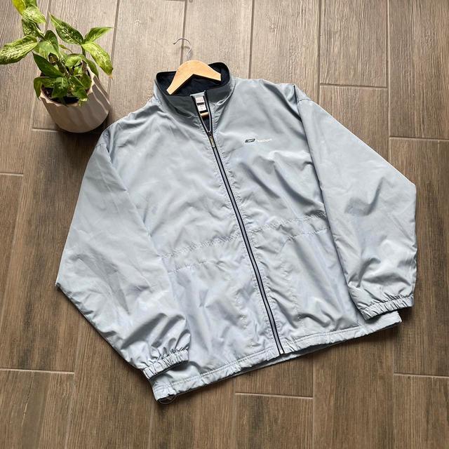 Reebok Men's Lightweight Jacket - Blue - L on Productcaster.