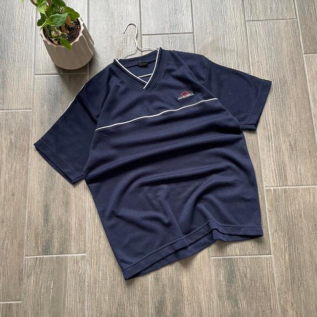 Oakley Men's T-shirt - Navy - M on Productcaster.