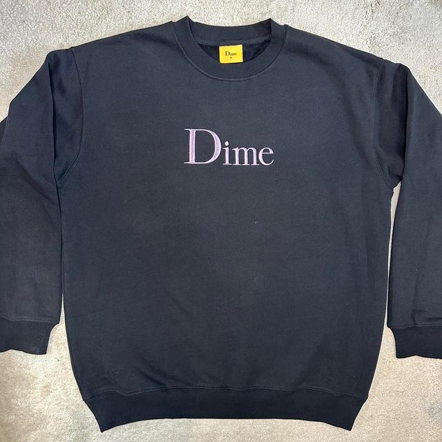 Dime Men's Sweatshirt - Black - M on Productcaster.