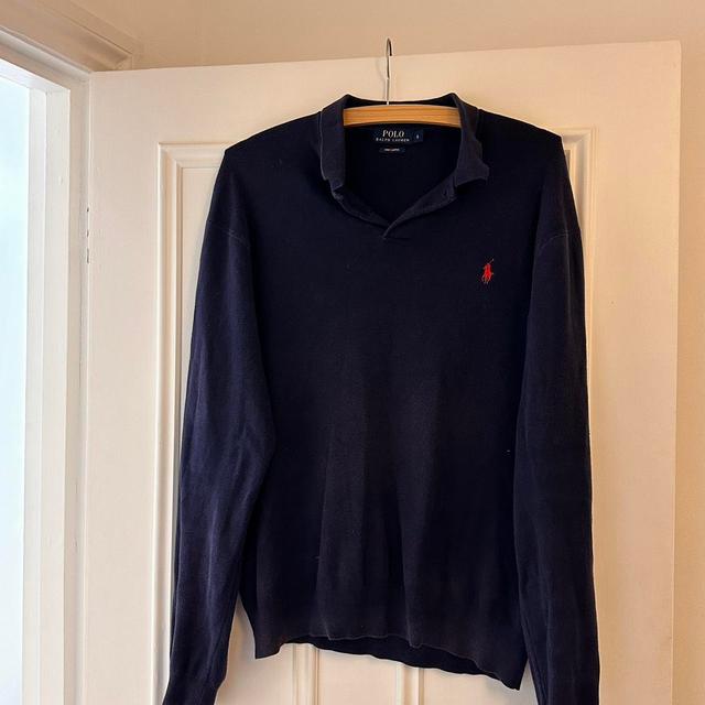 Ralph Lauren Men's Jumper - Navy - L on Productcaster.