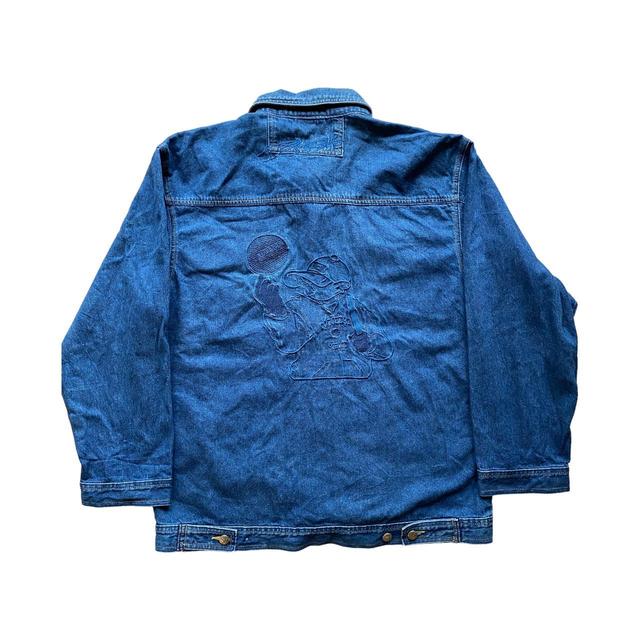 Vintage Men's Jacket - Blue - XL on Productcaster.