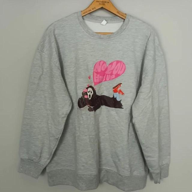 Vintage Women's Sweatshirt - Grey - L on Productcaster.