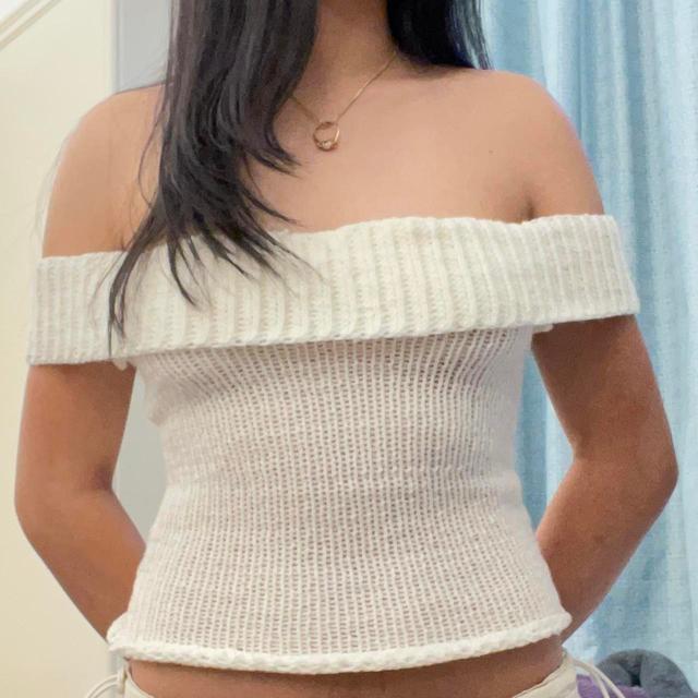 Handmade Women's Top - White - S on Productcaster.