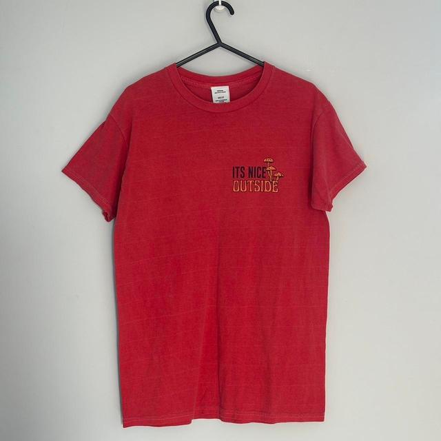 Urban Outfitters Men's T-shirt - Red - XXS on Productcaster.