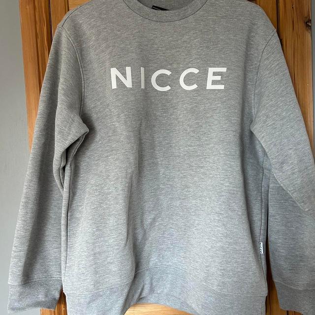 NICCE Men's Jumper - Grey - L on Productcaster.