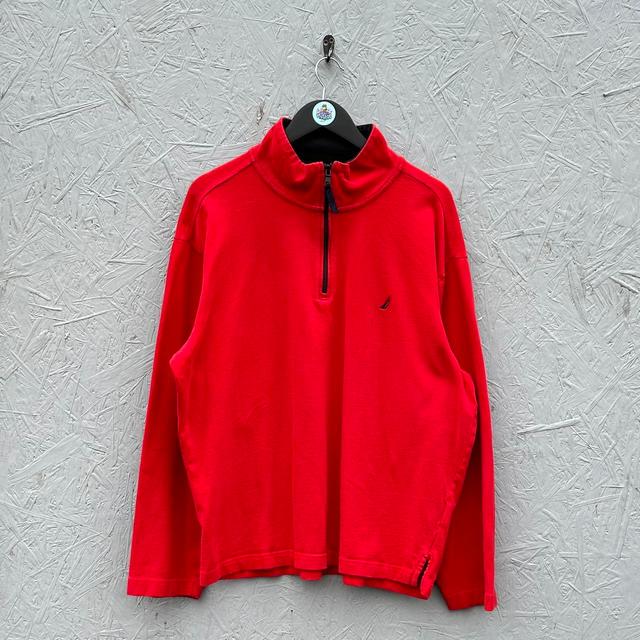 Nautica Men's Jumper - Red - XL on Productcaster.