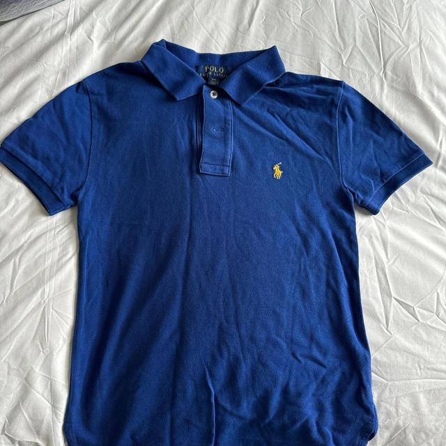 Ralph Lauren Kids' Polo shirt - Blue/Navy - 8 years on Productcaster.