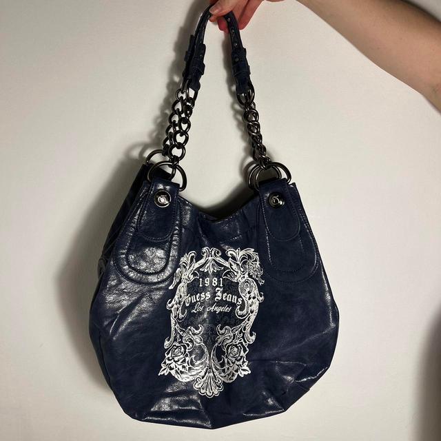 Guess Women's Shoulder bags - Navy on Productcaster.