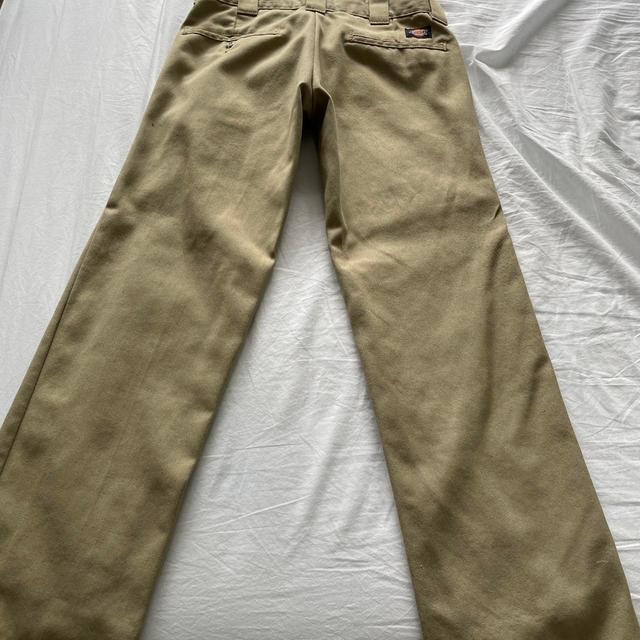 Dickies Men's Trousers - Tan/Cream - 28" on Productcaster.