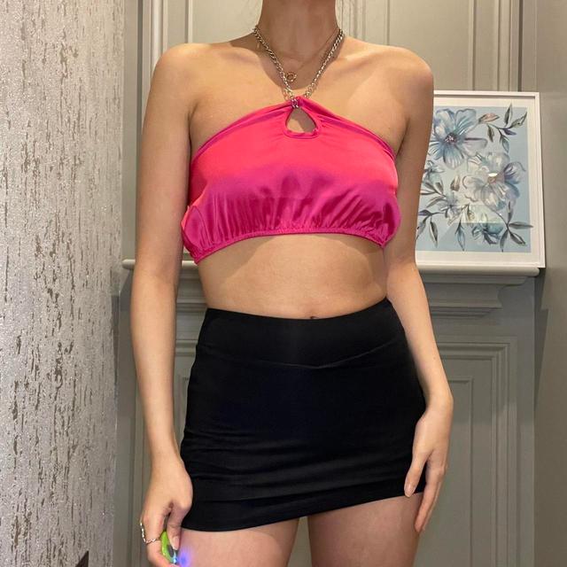 Women's Crop top - Pink - 8 on Productcaster.