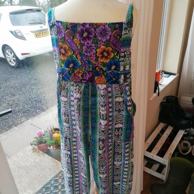 Vintage Women's Dungarees - Multi - L on Productcaster.