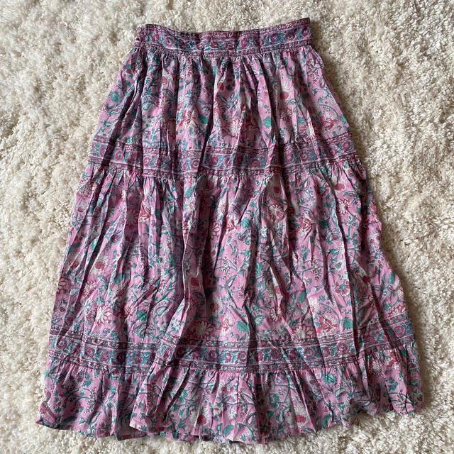 Preloved Women's Skirt - Pink - S on Productcaster.