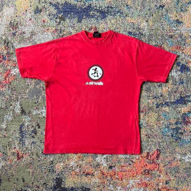 Airwalk Men's T-shirt - Red - S on Productcaster.