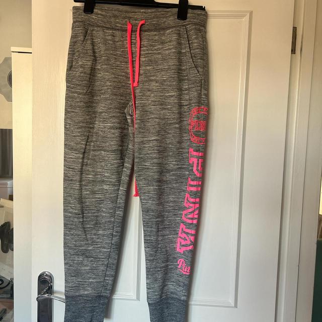 Victoria's Secret PINK Women's Sweatpants - Grey - M on Productcaster.