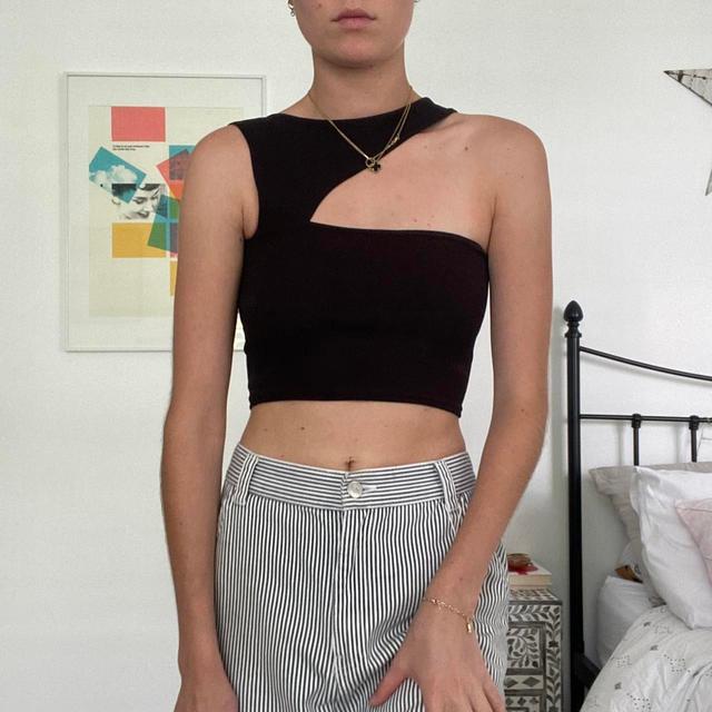 Women's Crop top - Black - 8 on Productcaster.