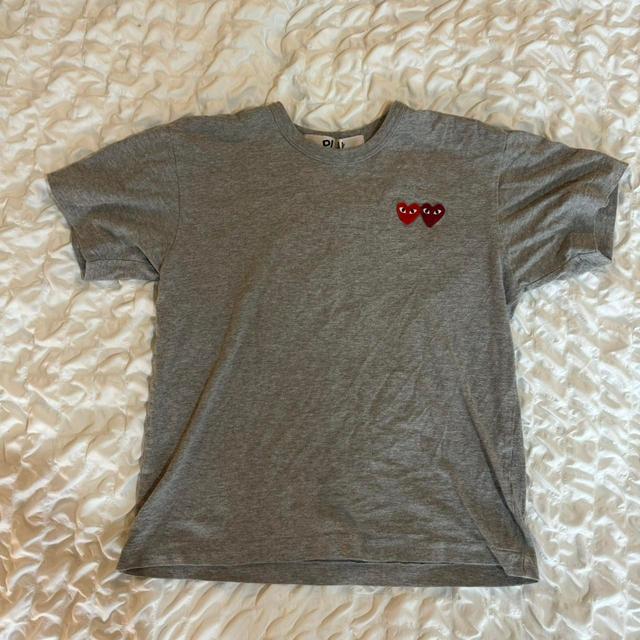 Comme des Garçons Women's T-shirt - Grey - 8 on Productcaster.