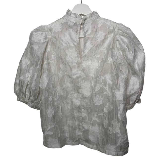 H&M Women's Blouse - White - 8 on Productcaster.