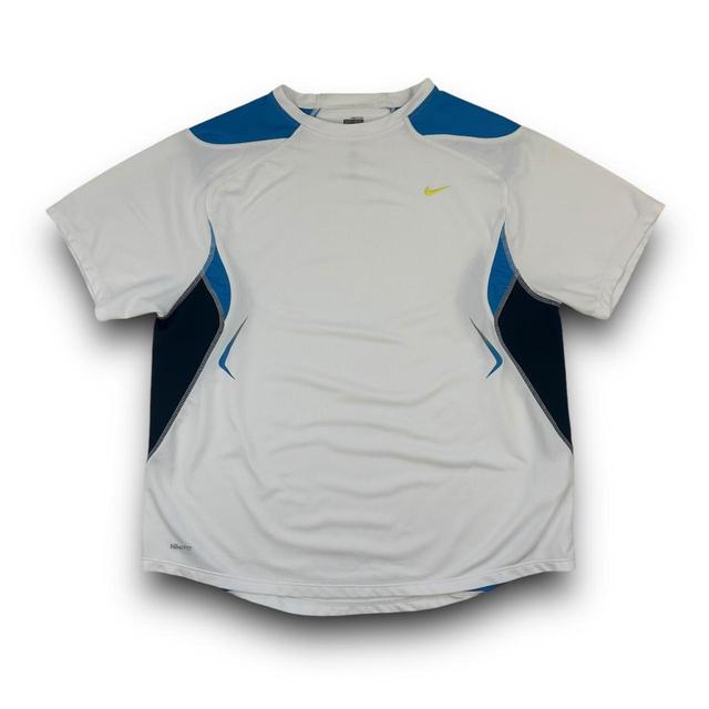 Nike Men's T-shirt - White/Multi - XL on Productcaster.