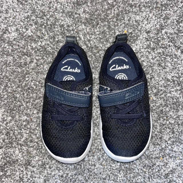 Clarks Kids' Baby shoes - Navy/Black on Productcaster.