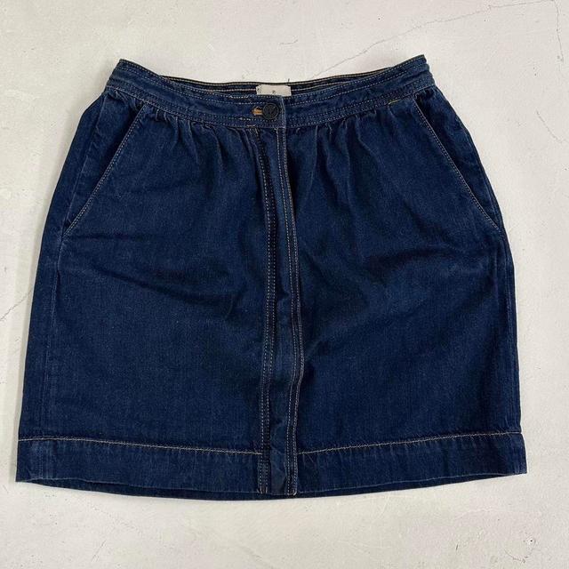 French Connection Women's Skirt - Navy - UK 10 on Productcaster.