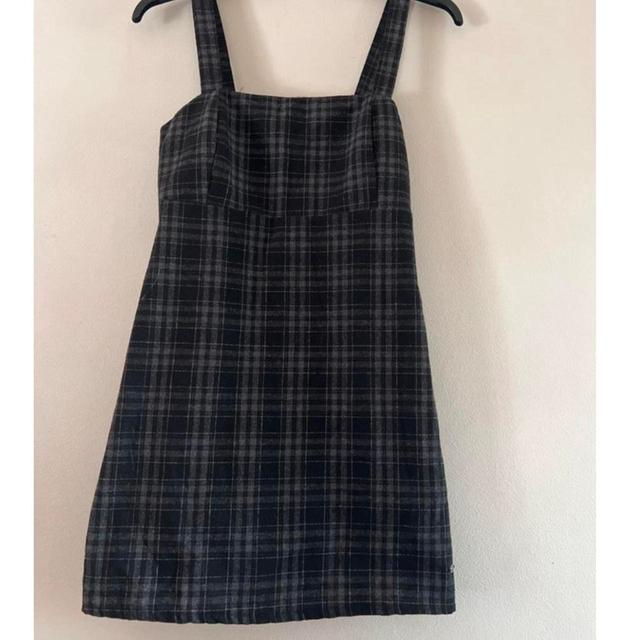 Pull&Bear Women's Going out Dress - Grey/Black - XS on Productcaster.