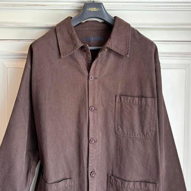 Men's Shacket Jacket - Brown - L on Productcaster.