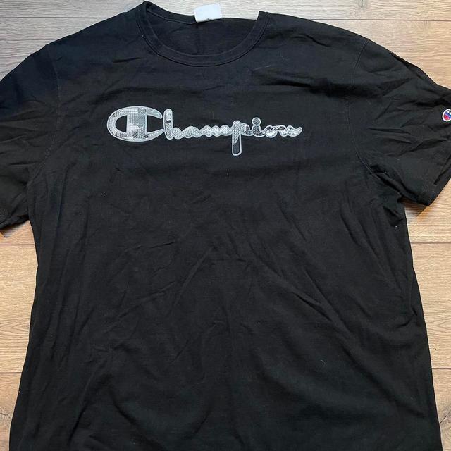 Champion Men's T-shirt - Black - XXL on Productcaster.