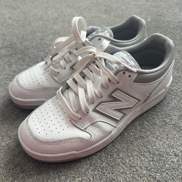 New Balance Women's Trainers - White/Grey - UK 5.5 on Productcaster.