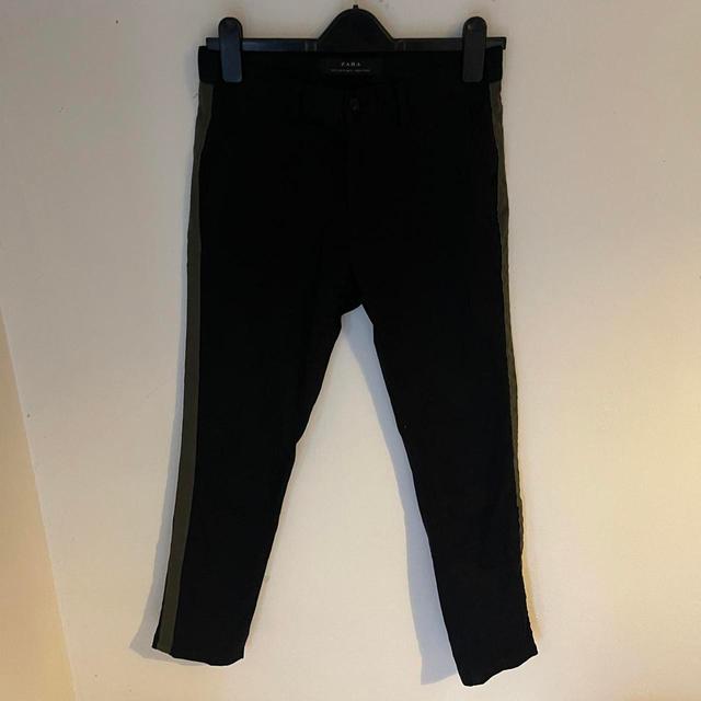 Zara Men's Slim Trousers - Black - 29" on Productcaster.