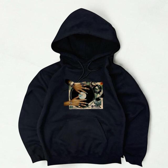 Vintage Women's Hoodie - Grey/Brown - S on Productcaster.