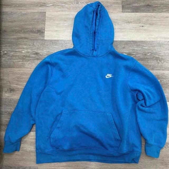 Nike Men's Hoodie - Blue - XL on Productcaster.