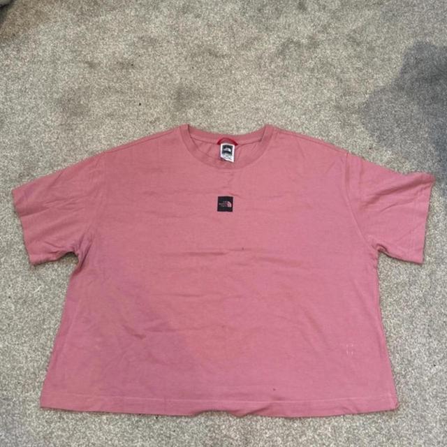 The North Face Women's T-shirt - Pink - M on Productcaster.