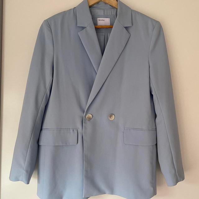 Bershka Women's Jacket - Blue - S on Productcaster.