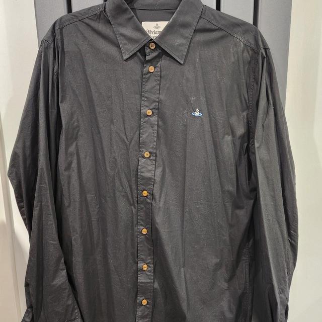 Vivienne Westwood Men's Shirt - Black - M on Productcaster.