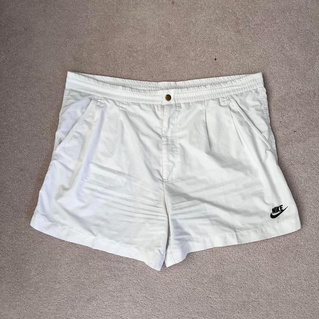 Nike Women's Shorts - White - L on Productcaster.