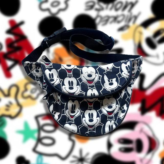 Disney Women's Bum bags and belt bags - Black/White on Productcaster.