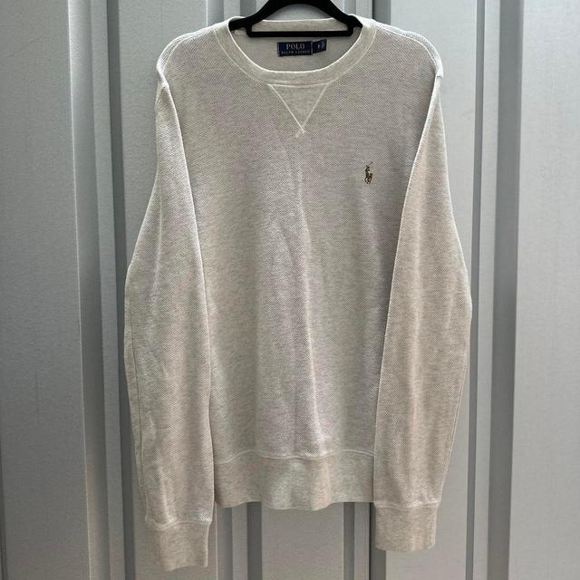 Ralph Lauren Men's Jumper - Grey - S on Productcaster.