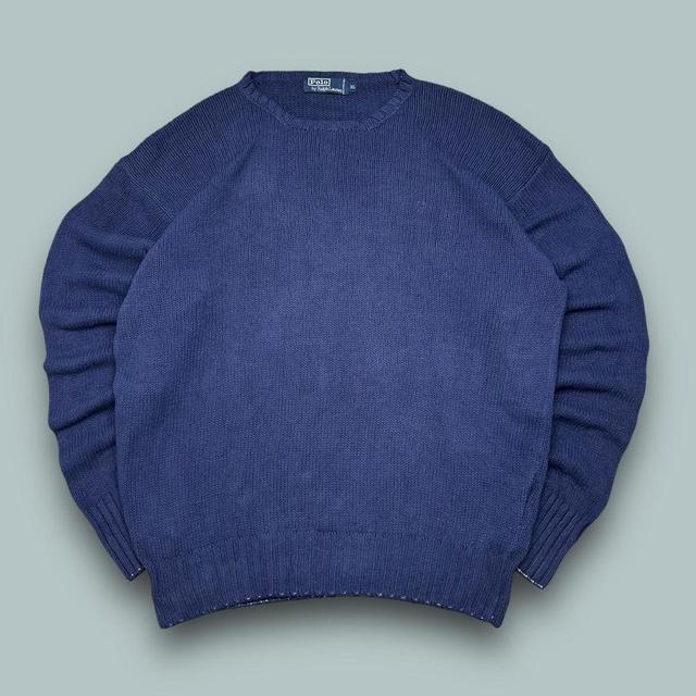 Polo Ralph Lauren Men's Jumper - Blue - XL on Productcaster.