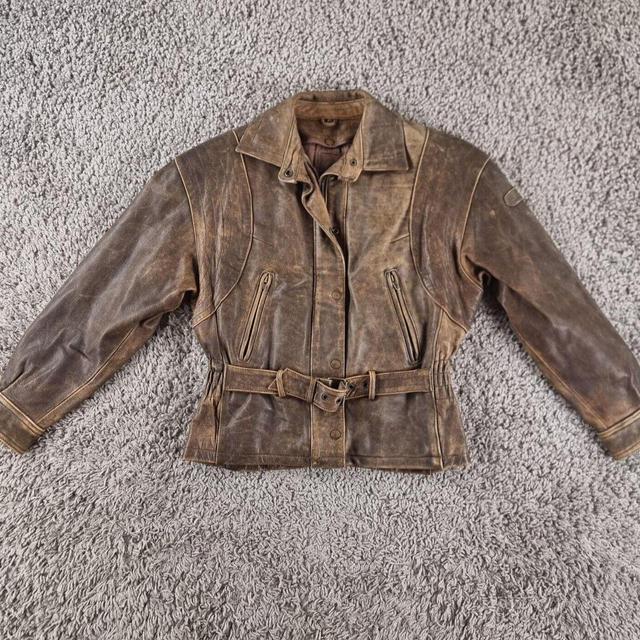 Vintage Men's Jacket - Brown - XS on Productcaster.