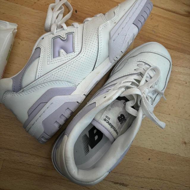 New Balance Women's Trainers - White/Purple - UK 6 on Productcaster.