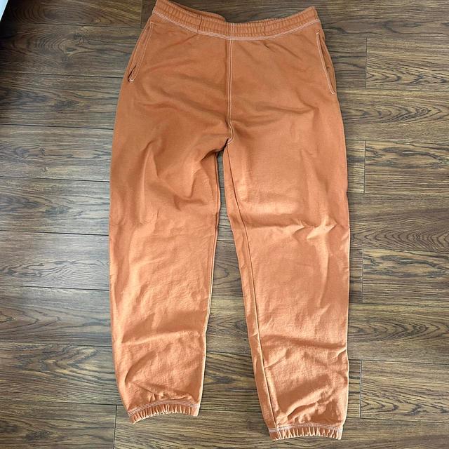 Stüssy Men's Sweatpants - Orange - XL on Productcaster.