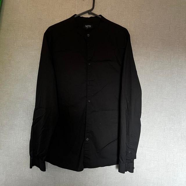 BoohooMAN Men's Shirt - Black - XL on Productcaster.