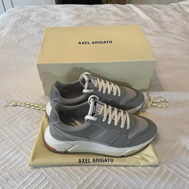 Axel Arigato Men's Trainers - Grey - UK 8 on Productcaster.