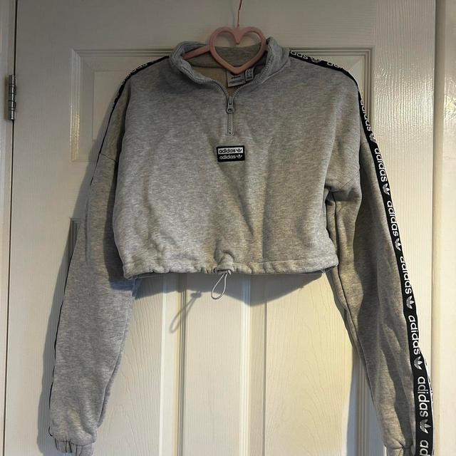 Adidas Women's Jumper - Grey - 4 on Productcaster.