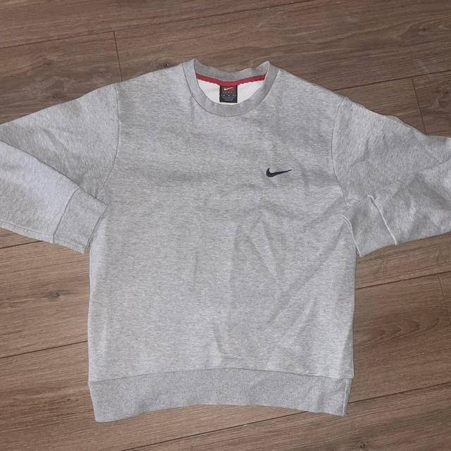 Nike Men's Sweatshirt - Grey - S on Productcaster.