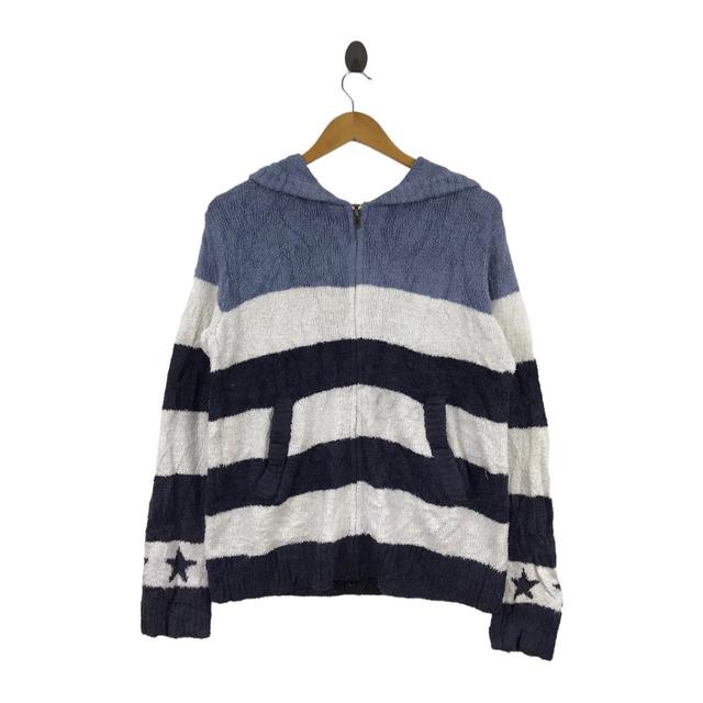 Vintage Women's Hoodie - Blue - M on Productcaster.