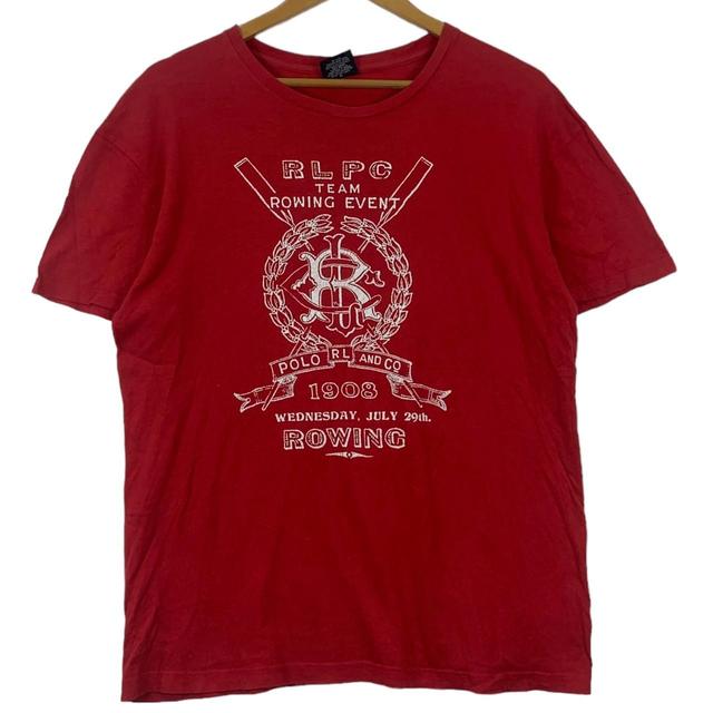 Polo Ralph Lauren Men's T-shirt - Red - XS on Productcaster.