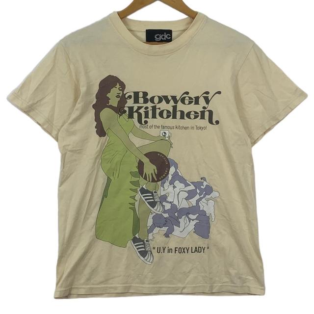 Men's T-shirt - Cream - M on Productcaster.