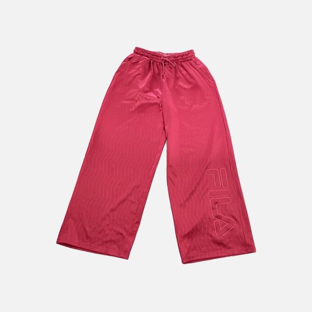 Fila Women's Sweatpants - Red - S on Productcaster.