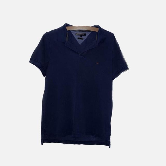 Tommy Hilfiger Men's Polo shirt - Blue - M on Productcaster.